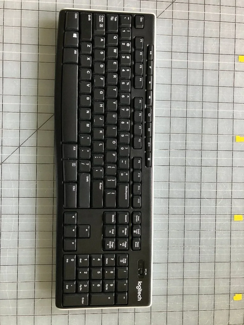 Logitech K270 Full-size Wireless Keyboard with USB-A Unifying Receiver